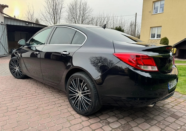 Opel Insignia cena 28500 przebieg: 157660, rok produkcji 2009 z Pionki małe 172
